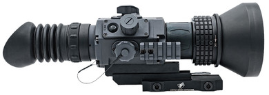 Armasight TAVT66WN7CONT102 Contractor 640 Thermal Rifle Scope Black Hardcoat Anodized 4.8-19.2x 75mm Multi Reticle 640x480, 60Hz Resolution Zoom 1x-4x