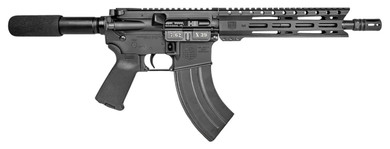 Diamondback DB1915O001 DB15 7.62x39mm 28+1 10, Black, Carbon Lower, 9 M-LOK Handguard, Padded Buffer Tube, Magpul Grip, Tactical Pistol