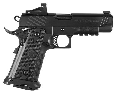 Girsan 395030 Witness2311 9mm Luger 17+1 4.25 Black Steel Barrel, Black Serrated Steel Slide, Black Poly Frame w/Beavertail & Pic Rail, Black Checkered Poly Grip, Ambi, Pistol