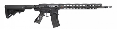 Fierce F15SWC65ARCBL F-15 Sidewinder Full Size 6mm ARC 25+1 16 Carbon Fiber Match Grade Threaded Barrel, Black Aluminum Receiver w/Pic Rail, M-LOK Handguard, Magpul MOE-CL Black Carbon Fiber Stock, Black Carbon Fiber Grip, Ambi, Rifle