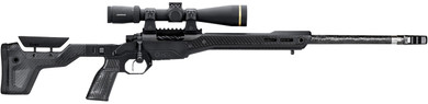 Mdt Sporting Goods Inc 104999BCF HNT26 Chassis Carbon Fiber Furniture, Aluminum Base, Folding Stock with Adj. Cheekrest, M-LOK Forend, QD Sling Mounts, AR-Style Grip Fits Short Action Remington 700