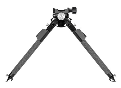 Mdt 106292BLK CKYE-POD Gen 2 Single Pull Standard, Black Aluminum, 9-15.50, 360 Degrees Pan, Spiked Feet, Integrated Barricade Stop, Fits ARCA/Pic/RRS Dovetail Rails