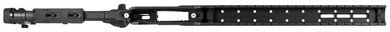 Mdt 106557BLK ACC Elite Chassis Black Aluminum, SRS-X Elite Stock with Adj. Cheekrest/Buttpad, Vertical AR-Style Grip, M-LOK Forend & Thumb Rest, AICS Mag Compatible, Fits Short Action Remington 700, Stock