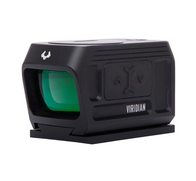 Viridian 9810058 RFX45 Black Anodized 1 x 24 mm x 15.5 mm 5 MOA Green Dot ACRO/Docter