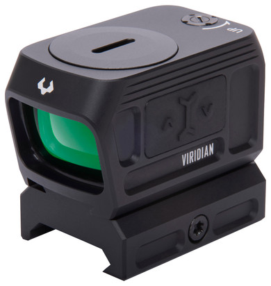 Viridian 9810059 RFX45 Black Anodized 1 x 24 mm x 15.5 mm 5 MOA Green Dot ACRO/Pic Low Mount