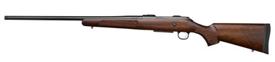 CZ-USA 07713 CZ 600 American ST2 6.5 Creedmoor 5+1 24 Threaded, Black Barrel/Rec, Walnut Stock, Adj. Trigger, Rifle