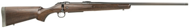 CZ-USA 07721 CZ 600 American ST3 270 Win 3+1 24 Threaded, Black Barrel/Rec, Walnut Stock, Adj. Trigger, Rifle