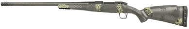 Fierce ROG65PRC20BF Carbon Rogue Full Size 6.5 PRC 3+1 20 Carbon Fiber Threaded Barrel, Black Cerakote Steel Drilled & Tapped Receiver, Pic Rail Forend, Forest Camo Fixed Carbon Fiber Stock, Right Hand, Rifle