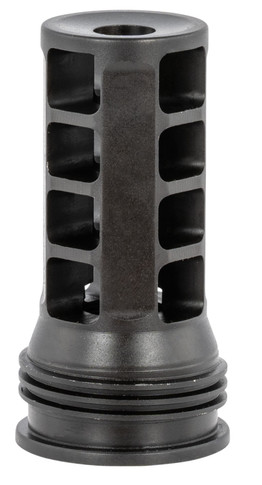 Huxwrx 1628 QD 762 Muzzle Brake Black with 1/2-28 tpi Threads & 2.30 OAL for 30 Cal AR-Platform