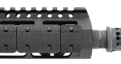 Magpul MAG1365BLK Rail Covers Type 2 Half Slot for M-LOK, Black Aggressive Textured Polymer