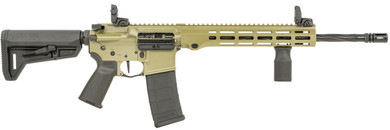 Maxim Defense MXM49736 MD15 L 5.56x45mm NATO 30+1 16 Fluted Barrel, Bazooka Green Rec/M-LOK Handguard, Black Magpul Furniture, SL-K Stock, MBUS Sights, Blackout Defense Flat Trigger, Rifle