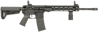 Maxim Defense MXM49737 MD15 L 5.56x45mm NATO 30+1 16 Fluted Barrel, Black, M-LOK Handguard, Magpul Furniture, SL-K Stock, MBUS Sights, Blackout Defense Flat Trigger, Rifle
