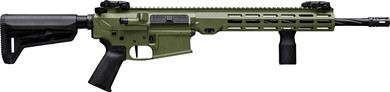 Maxim Defense MXM49684 MD10 L 308 Win 20+1 16 Fluted Barrel, Bazooka Green Cerakote Finish, M-LOK Handguard, Black Magpul Furniture, SL-K Stock, MVG Grip, MBUS Sights, Blackout Defense Flat Trigger, Rifle