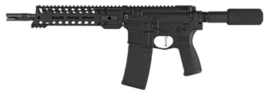 Patriot Ordnance 01801 Minuteman Direct Impingement 5.56x45mm 30+1 10.50 Nitride Treated Chrome Moly Barrel, 9 M-LOK Handguard, Black Anodized Receiver, Black Synthetic Buffer Tube, Black MFT Grips, Tactical Pistol