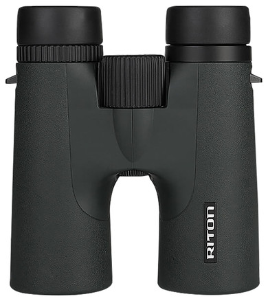 Riton Optics 5P1042BED23 5 Primal 10x42, Bak4 Prism, Center Focus, Black Rubber Armor Aluminum, Binoculars