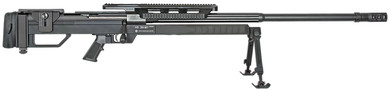 Steyr 610551 HS 50 M1 50 BMG 5+1 35 Black Steel Barrel, Black Mannox Pic Rail Steel Receiver, Black Synthetic Adj Chassis Stock, Black Poly Grip, Rifle