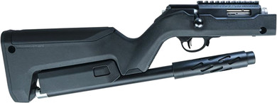 Tactical Solutions OHRSBXTD22WMRMBOBBLK Owyhee SBX Takedown 22 WMR 10+1 16.62 (12.37 Bore Length) Fluted/Threaded with Barrel Shroud, Black, Fold Takedown Rec, Magpul Backpacker Stock, Rimfire Rifle
