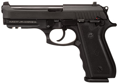 Taurus 1-917C41 917C Full Size Frame 9mm Luger 18+1 4.30 Matte Black Steel Barrel, Serrated Steel Slide, Black Anodized Aluminum Frame w/Beavertail & Pic Rail, Black Target Grip, Ambi, Pistol