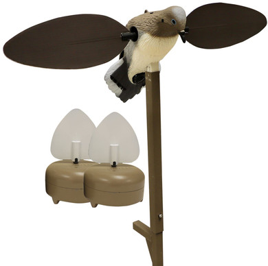Mojo Outdoors HW2548 Flock A Flicker Brown/White 4 Pack Decoy