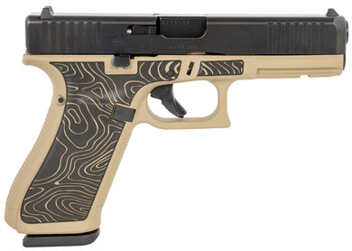 Glock PA175S204EXPCT G17 Gen5 Full Size Frame 9mm Luger 17+1 4.49 Black GMB Barrel Serrated Steel Slide Poly Frame w/Pic Rail Ambi, Pistol
