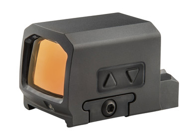 Meprolight USA 901141272 MPO PRO-F Black 1x, 3 MOA/33 MOA 3 MOA Red Dot/33 MOA Red Bullseye/Ring Multi Reticle Reticle
