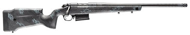 Bergara B14LM751CF B-14 Crest 300 Win Mag 5+1 22 Sniper Gray Cerakote #5 Contour Threaded Barrel, Sniper Gray Cerakote Steel Receiver, Black & Gray Sponge Fixed Carbon Fiber Stock, Rifle
