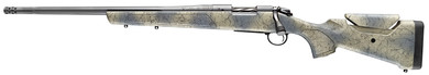 Bergara B14S804L B-14 Wilderness Sierra 22-250 Rem 4+1 20 Sniper Gray Cerakote #5 Fluted Threaded Barrel, Sniper Gray Cerakote Steel Receiver, Wilderness Camo w/Black Webbing Fixed w/SoftTouch Synthetic Stock, Left Hand, Rifle