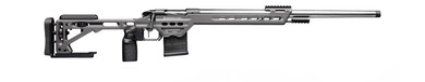 Bergara BPR256GT Premier Competition 6 GT 10+1 26 Polished Clear Cerakote #4 Tapered Steel Threaded Barrel, Polished Clear Cerakote Steel Receiver, Tungsten MPA BA Chassis, Rifle