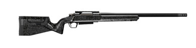 Christensen 8011400100 Modern Carbon Full Size 308 Win 4+1 24 Carbon Fiber Wrapped Match Grade Threaded Barrel, Black Nitride Pic Rail Adj w/Pic Rail, Black Carbon Fiber Stock, Black Poly Grip, Rifle