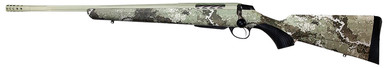 Tikka JRTXVA431R10 T3x Lite Full Size 300 Win Mag 3+1 24.30 Stainless Cerakote Fluted Threaded Barrel, Drilled & Tapped Stainless Steel Receiver, Veil Alpine Fixed Synthetic Stock, Black Interchangeable Backstrap Grip, Left Hand, Rifle