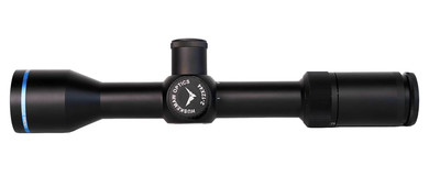Huskemaw Optics 10212BD Blue Diamond Black 2-12x44mm 30mm Tube, HuntSmart Reticle, Rifle Scope