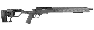 Christensen 8011202100 MPR 22 WMR 10+1 16 Carbon Fiber Match Grade Threaded Barrel, Black Nitride Pic Rail Receiver, M-LOK Handguards, Black Anodized Adj w/MagneLock Technology Stock, Black Poly Grips, Rimfire Rifle