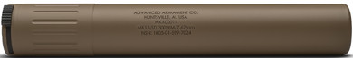 Advanced Armament 65008 MK13-SD 30 Cal Rated Up To 300 Win Mag, FDE Titanium, 90T Taper Mount