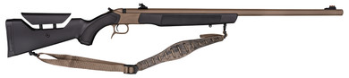 CVA PR3212N Accura LR-X 50 Cal 209 Primer 30 Flat Dark Earth Nitride Cerakote Fluted Threaded Barrel, Pic Rail Receiver, Black Adj Comb Synthetic Stock, Black Powder Rifle