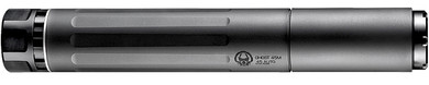 Dead Air GHOST45 Ghost-M 45 Suppressor, Cal-Multi-Caliber 1.375 in Black Titanium/17-4 Stainless Steel/7075-T6 Aluminum
