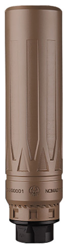 Dead Air NOMADTIXCXENOFDE Nomad TI XC Xeno 30 Cal 300 RUM 1.76 in Flat Dark Earth Grade 5 6A1-4V Titanium 5/8 in-24