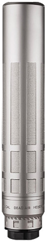 Dead Air NOMAX33XEMAXSIL Nomax 33 Suppressor, 33 Cal 1.75 in Silver Grade 5 6A1-4V Titanium