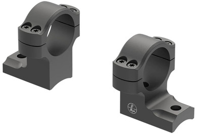 Leupold 177147 BackCountry Scope Ring Set Matte Black Aluminum 1 Tube High Fits Kimber 84M, Scope Rings