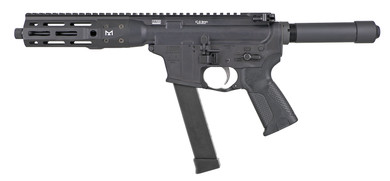 LWRC ICP9B8 IC-9 9mm Luger 33+1 8.50 Black Nitride Steel Barrel, 6 M-LOK Handguard, Black Cerakote Aluminum Integrated Rail Base Receiver, Black Synthetic Pistol Tube, LWRC Ultra Combat Grip, Ambi, Tactical Pistol