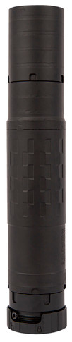 SilencerCo Hybrid 46M Suppressor, 9MM to 45 ACP / 5.56 NATO to 4570 GOV & up to 338 LM, Black, SU5107