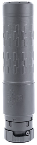 SilencerCo Velos LBP 762 Suppressor, 5.56 NATO to .300 RUM, 6.4", Stainless Steel/Inconel, Black SU5419