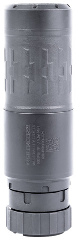 SilencerCo Velos LBP 556K Suppressor, 5.56 NATO, 4.76", Stainless Steel/Inconel, Black, SU5420