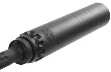 Yankee Hill Resonator Suppressor, with QD Brake 30 Caliber 7.825 in 1.562 in 5/ in-24 tpi 17-4 Stainless Steel Black ,2130MB24