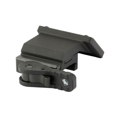 American Defense Mfg. Offset, Quick Detach Mount, 45 Degree, RMSc Footprint, Anodized Finish, Black AD-TR-OFFSET-45-STD