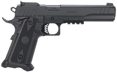 Girsan 395075 Witness2311 10mm Auto 15+1 6 Black Steel Barrel, Black Optic Ready/Serrated Steel Slide, Black Poly Frame w/Beavertail & Pic Rail, Black Checkered Poly Grip, Ambi, Pistol