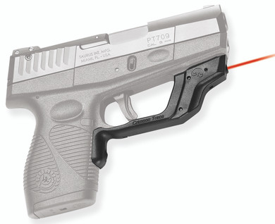 Crimson Trace 0160001 LG-447 Laserguard Black Red Laser Taurus Slim