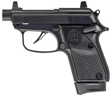 Beretta J30X32R8TB 30X Tomcat Do It Yourself Micro-Compact Frame 32 ACP 8+1 2.80 Black Nitride Threaded Tip-Up Barrel, Black Bruniton Serrated Steel Slide, Black Aluminum Frame w/Beavertail, Black Textured Grip, Pistol