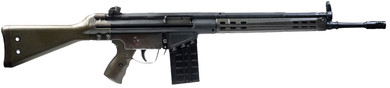 Century RI5601X CA-3 7.62x51mm NATO 20+1 18 Black Threaded Barrel, Black Charging Handle Steel Receiver, Black Synthetic Fixed Stock, Rifle