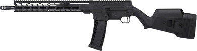 CMMG 94AC80FAB Dissent BR4 *CA Compliant 9mm Luger 10+1 16.10 Black Nitride Threaded Barrel, Black Armor Cerakote Pic Rail Aluminum Receiver, Magpul SGA Black Poly Stock, Rifle