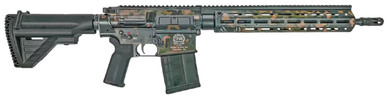 Heckler & Koch 81001069 MR556 A1 75th Anniversary *CA Compliant 5.56x45mm 10+1 16.50 Black Stainless Steel Barrel, Flecktarn Camo Pic Rail Aluminum Receiver, M-LOK Handguard, Adj Black Synthetic Stock, Black Poly Grip, Rifle